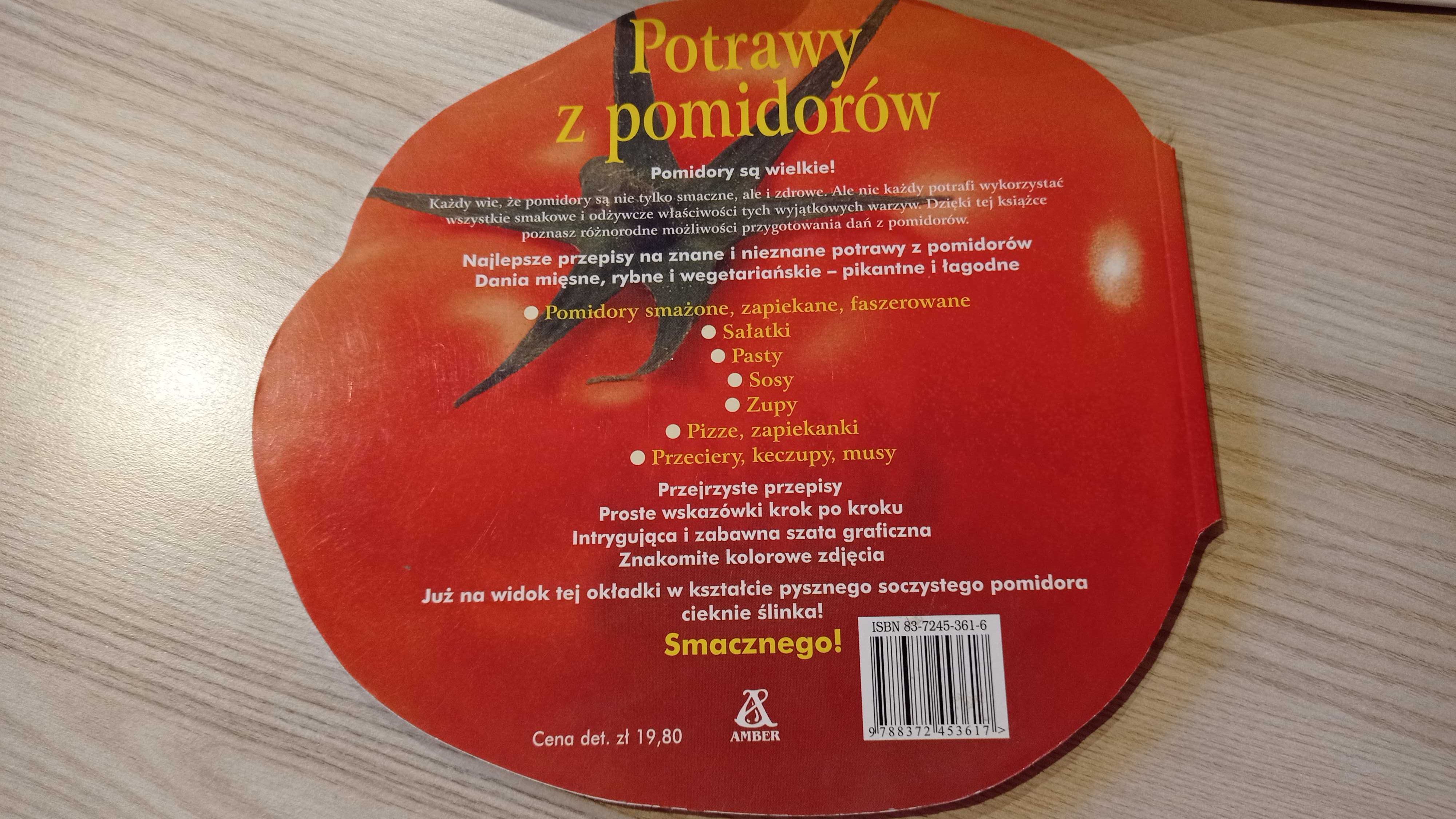 Książki kulinarne Ulubione Desery + Potrawy z Pomidorów, obie jak Nowe