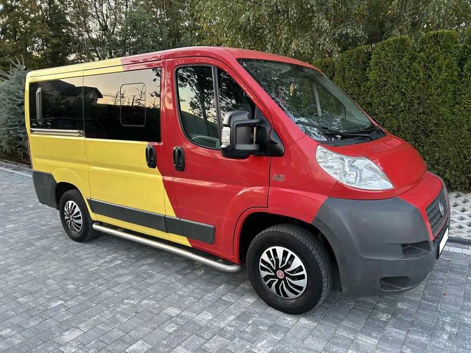 Bus Fiat Ducato 9-osobowy 2.3 * KLIMA * TEMPOMAT * NAVI * SERWISOWANY