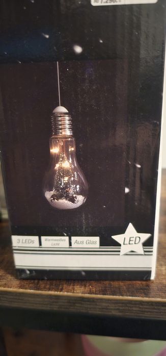 2 dekoracyjne lampki led,świąteczne