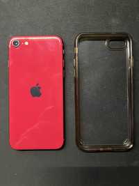 iPhone SE 2020 RED + etui Spigen