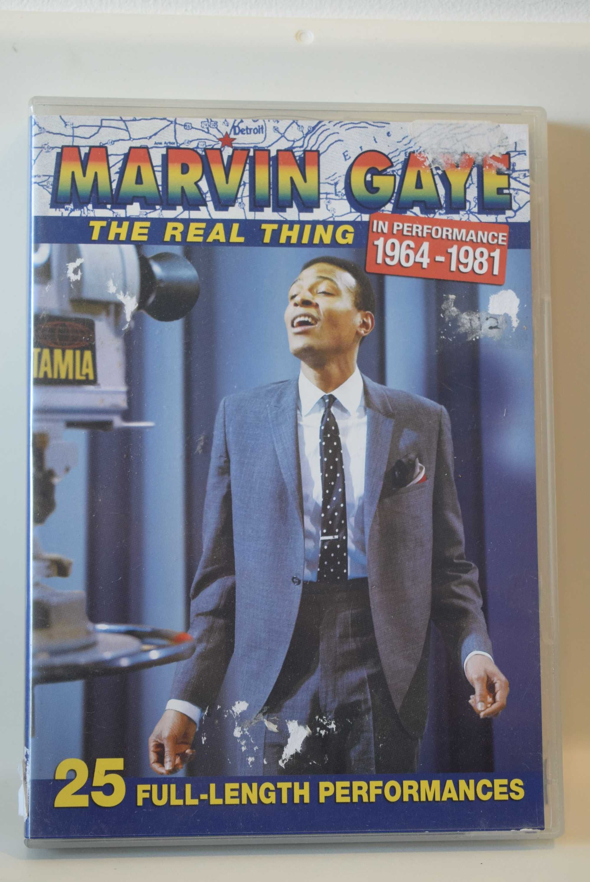 Marvin Gaye  The Real Thing  In Performance 1964  1981  DVD