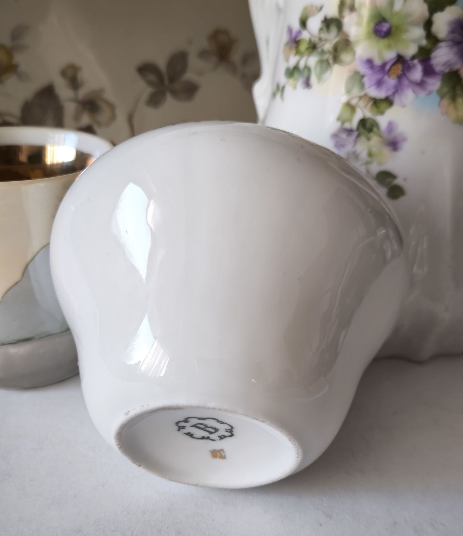 Wazon Bogucice piękna stara porcelana