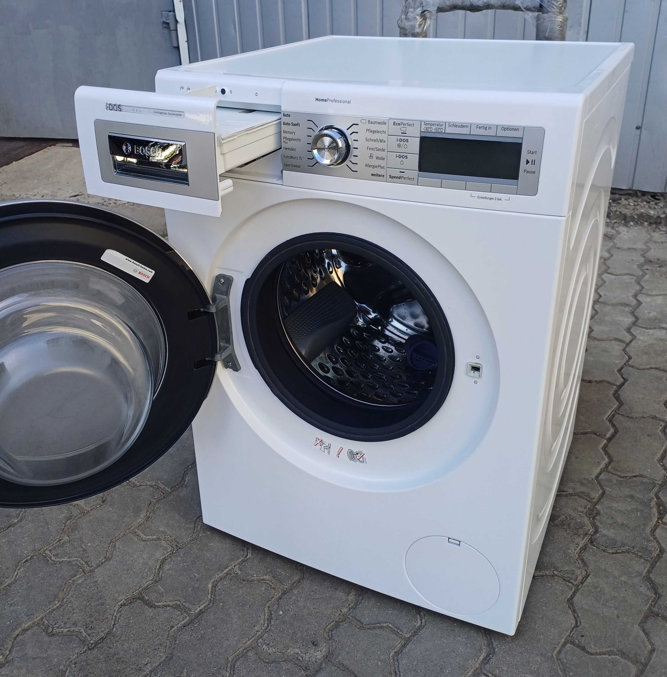 Пральна машина Bosch HomeProfessional WAY32842 система дозування i-Dos