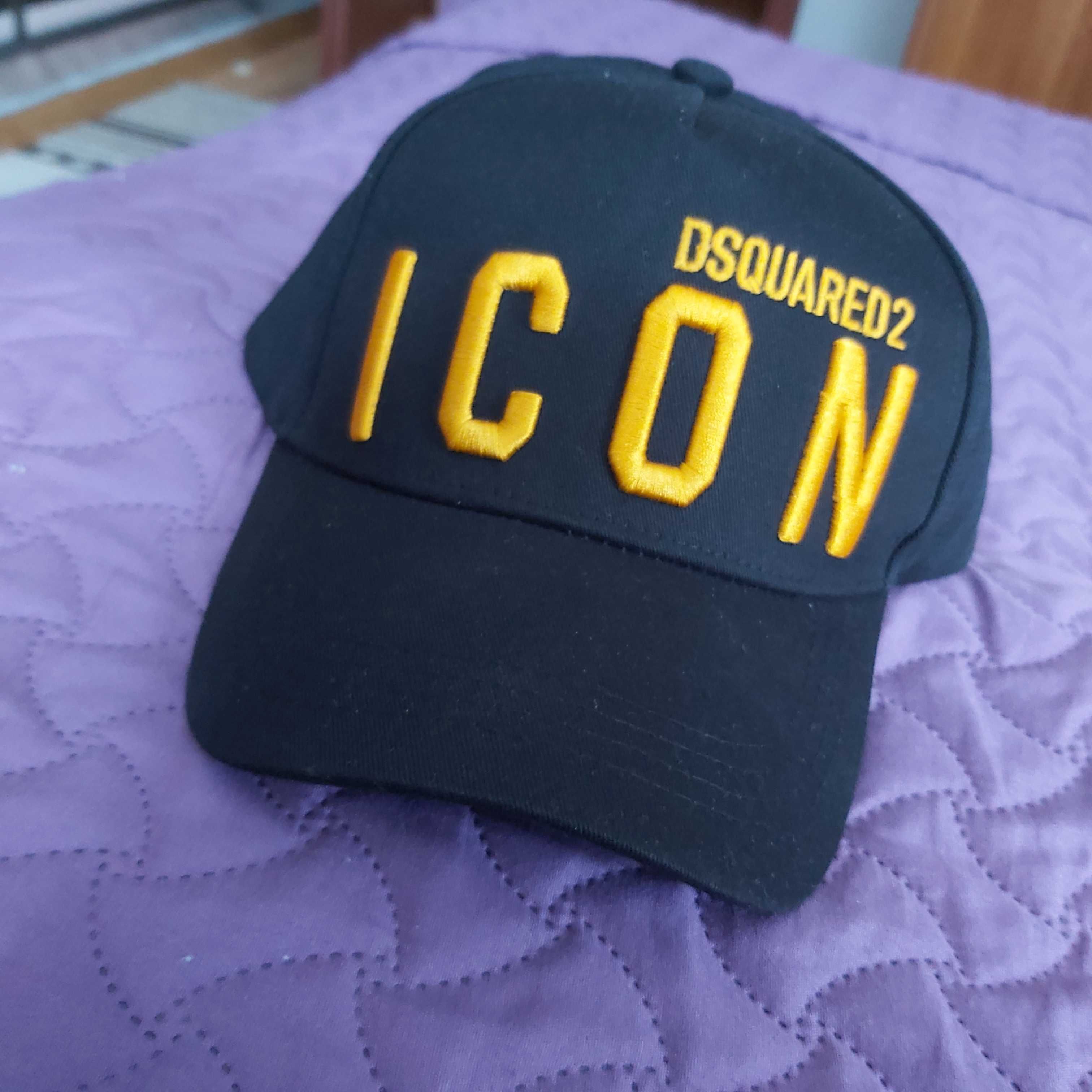 ICON DSQUARED2 unisex czapka z daszkiem