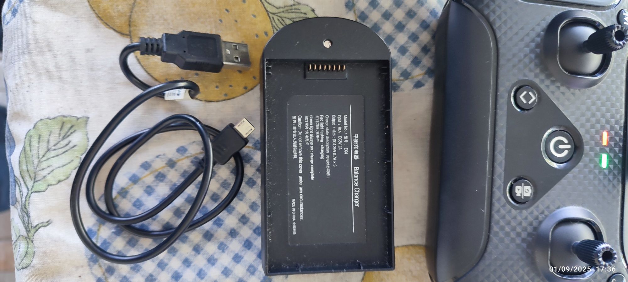 Drone ex4 pro com tudo como novo