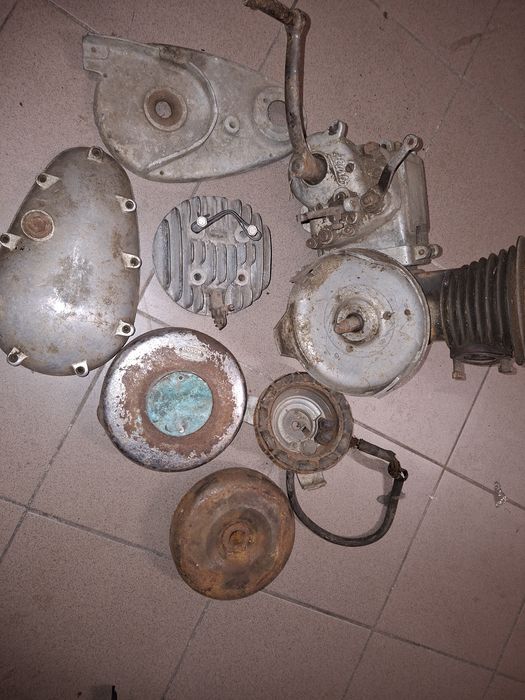 Stary zabytkowy silnik przed wojenny dkw shl wfm nsu