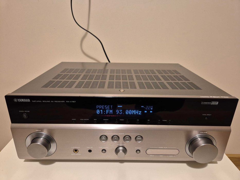 Amplituner YAMAHA RX-V767 _ Kino domowe 7.2 _ 7x145W