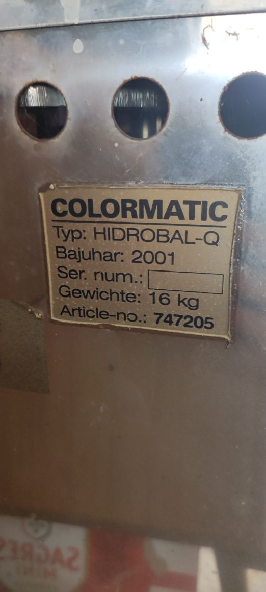 Máquina para Enchimento de Latas de Tinta - Semi-Automática