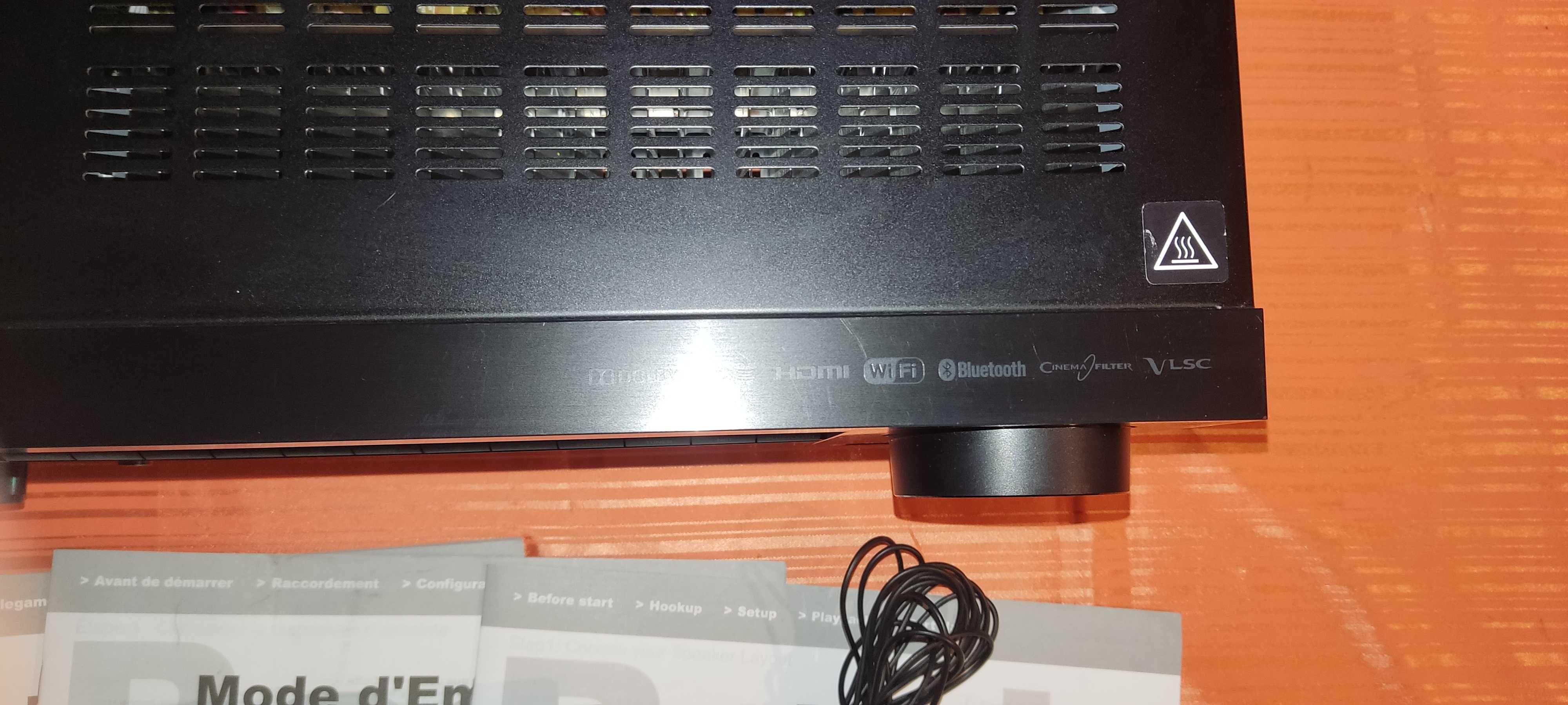 Amplituner 7.2 Onkyo TX-NR555 Wi-Fi BT Atmos Vision Google Chromecast