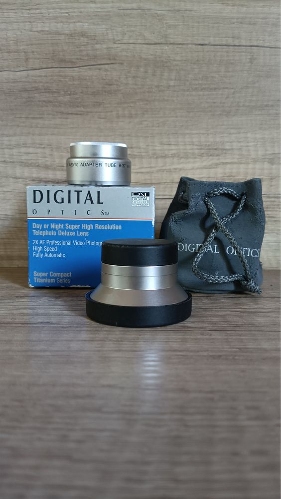 Titanium Digital AF 2X Telephoto Lens 49-37 насадка для фото -відео