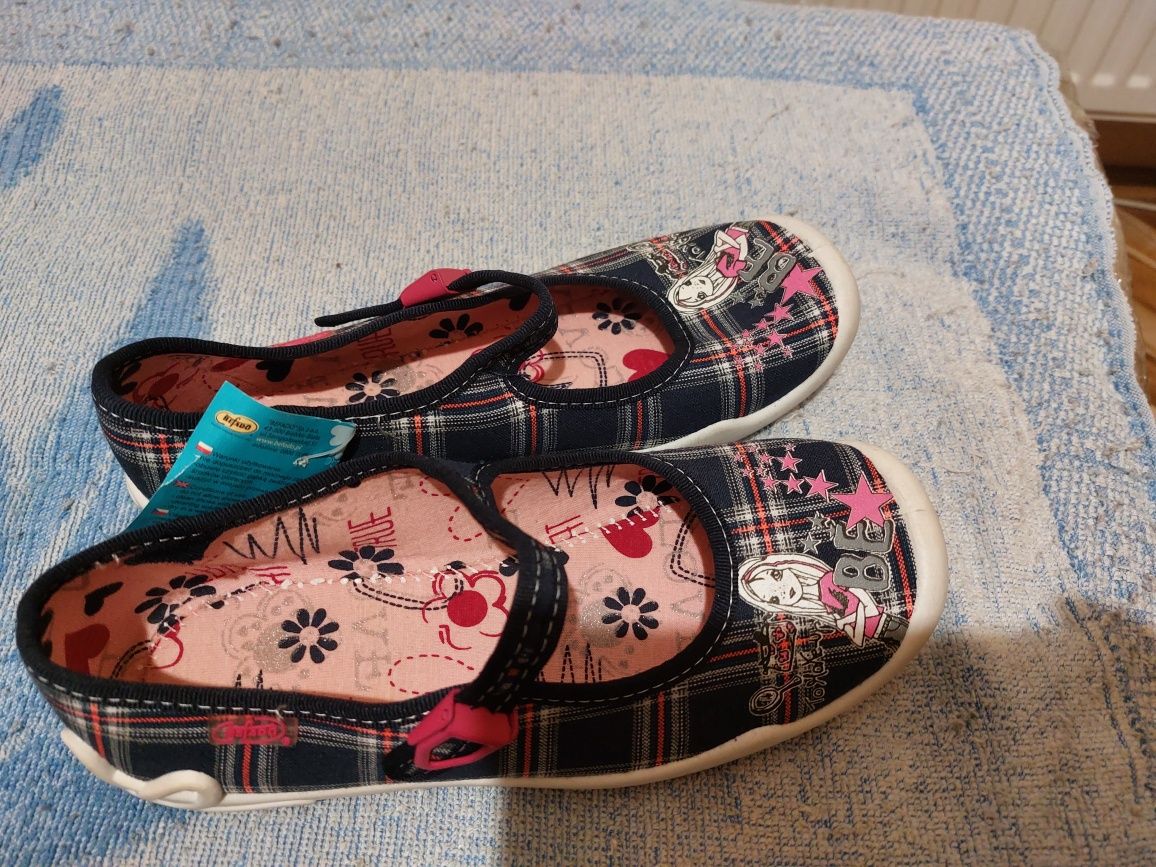 Buty Befado,  kapcie do szkoły,  nowe