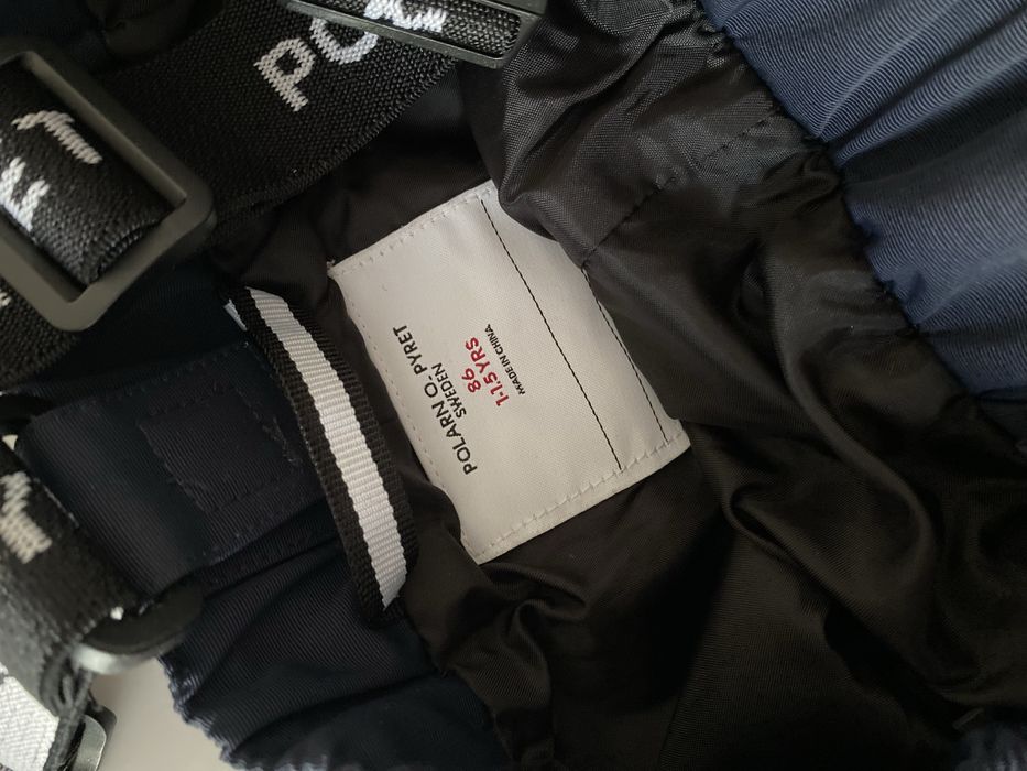 Водонепроникні  штани на підтяжках,  polarn o.pyret sweden 12-18