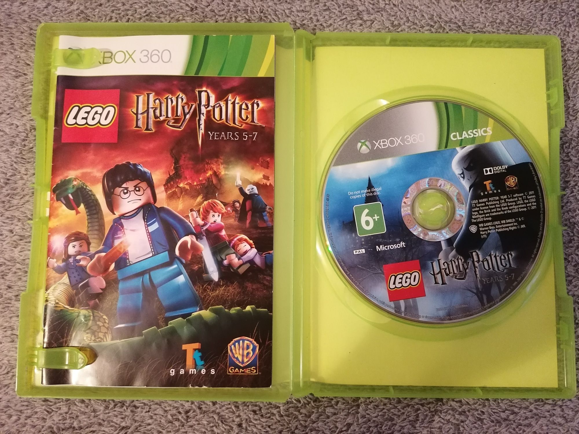 Gra xbox 360 Lego Harry Potter lata 5-7