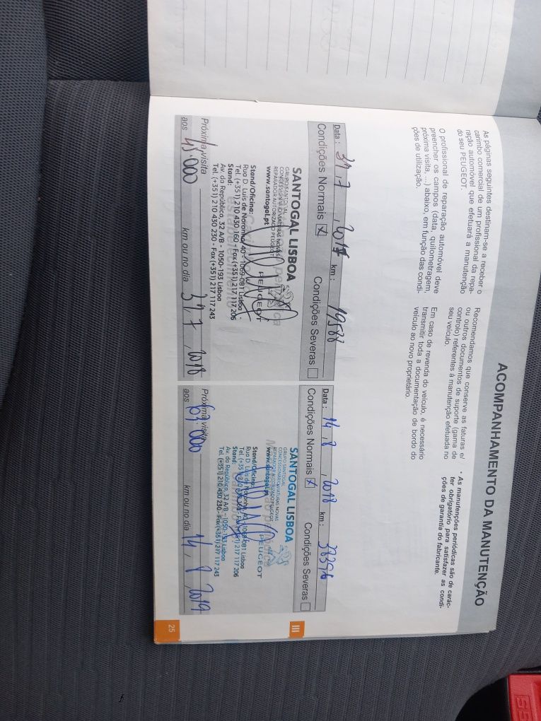 Peugeot partner 3 lugares apenas 167.00km