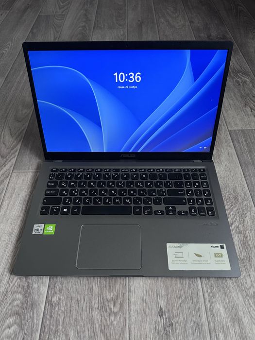 Ноутбук ASUS VivoBook X515JF сірий intel i3 SSD 256 15.6