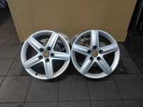 FELGI KOŁA ALUFELGI ALUMINIOWE 7.5J 17H2 ET56 8P0601025D AUDI A3 8P A4 B6 B7 SEAT EXEO KOMPLET WYSYŁKA !!!!