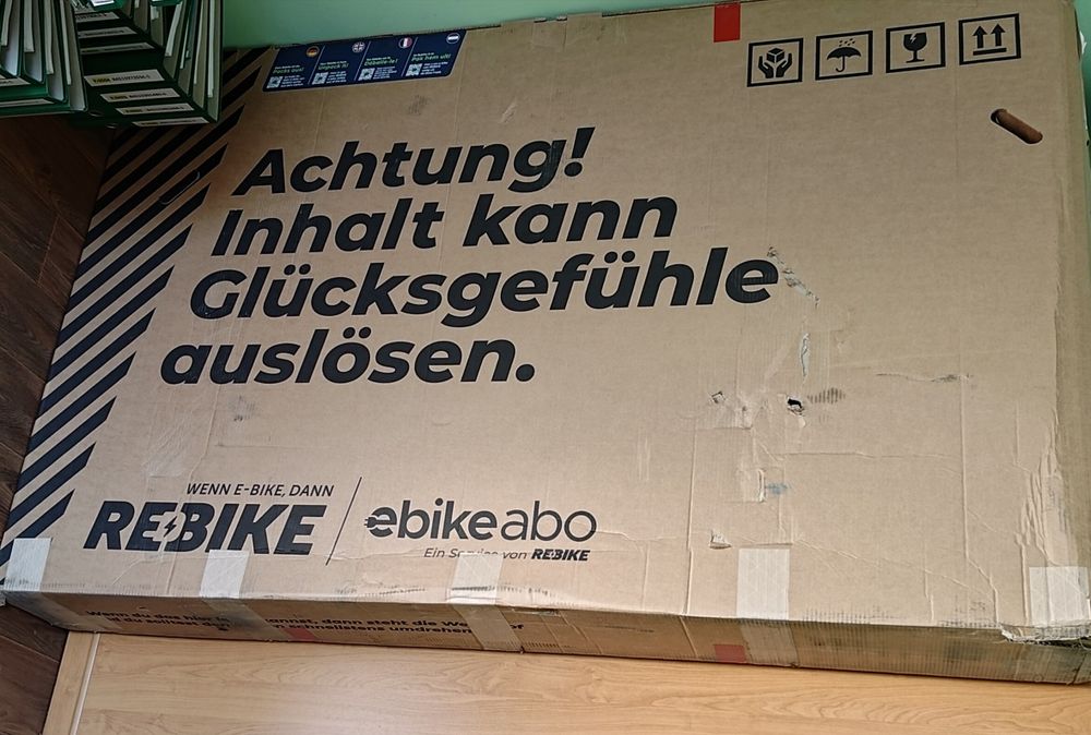 Karton na rower  transport roweru