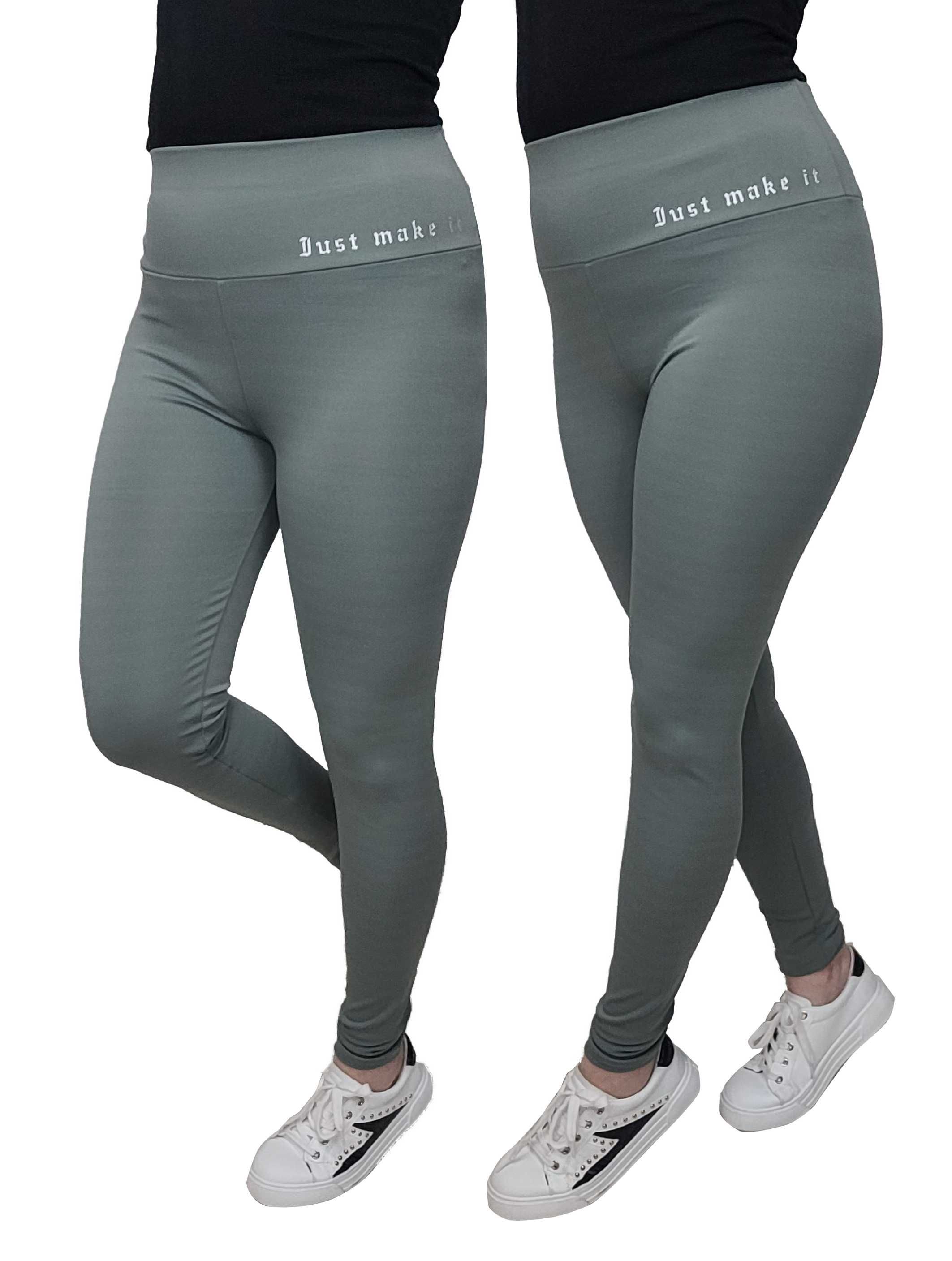 S-XXL NOWE 4 KOLORY Legginsy nie prześwitujące getry damskie TU XL/XXL