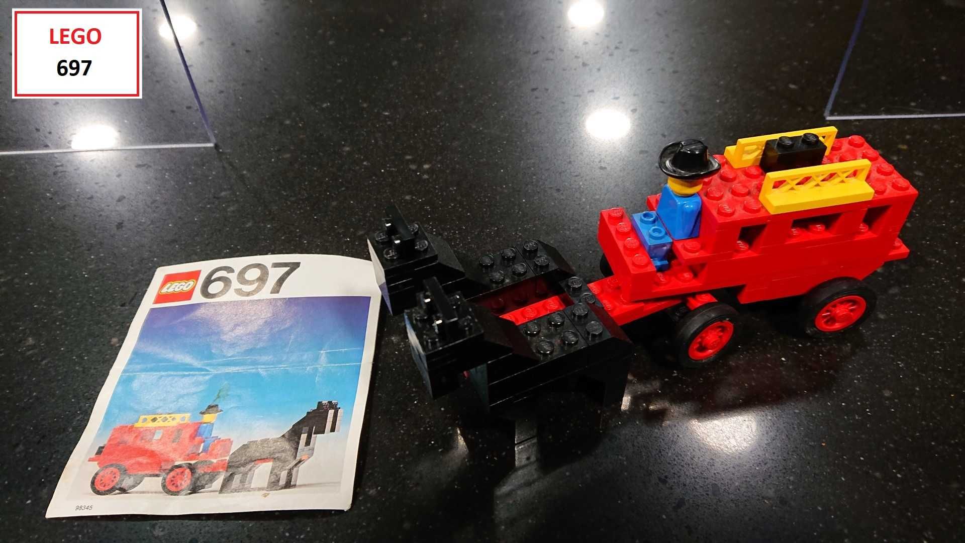 LEGO Anos 70:  697; 1611; 696; 690; 613; 612; 616; 617