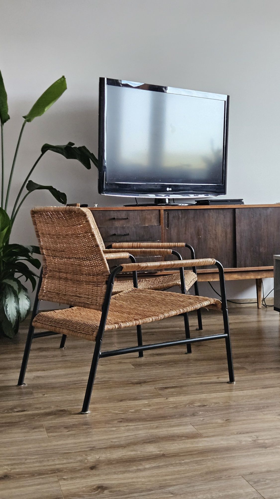 IKEA ULRIKSBERG 2 fotele ratanowe stan idealny