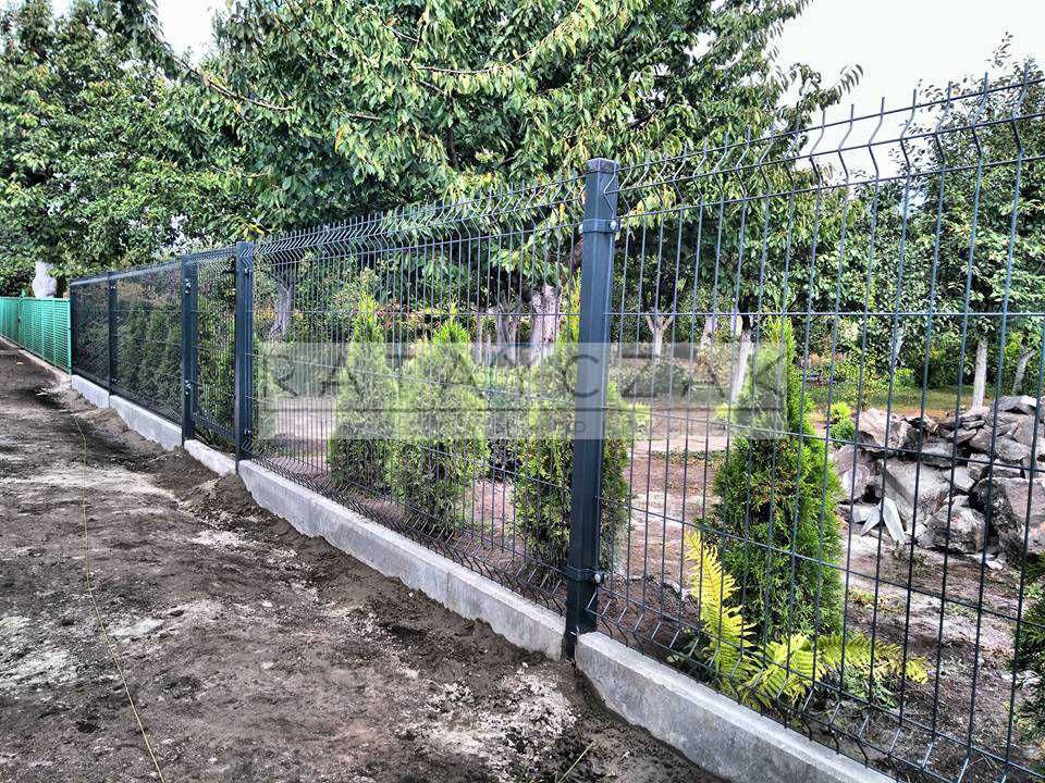 Panel siatkowy ogrodzeniowy Panele systemowe Ogrodzenie Panelowe 1,53m