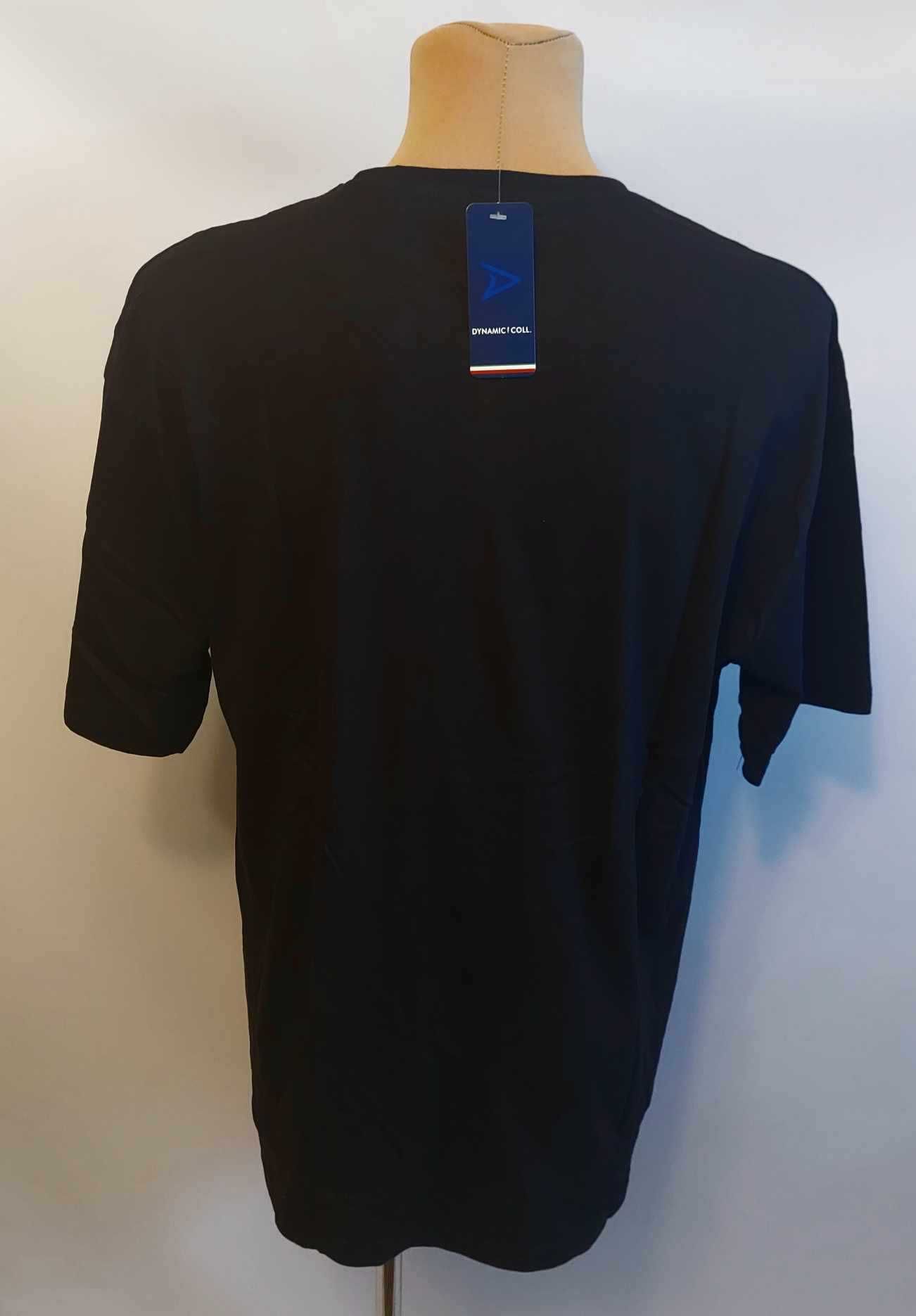 Koszulka męska bawełna t-shirt męski turecki DYNAMIC 5XL obwód 126 cm