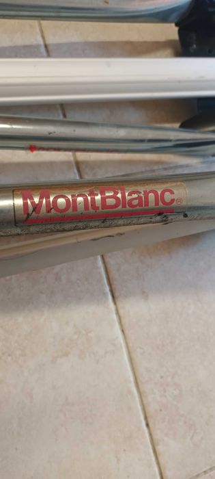 Barras para bicicleta mais suporte