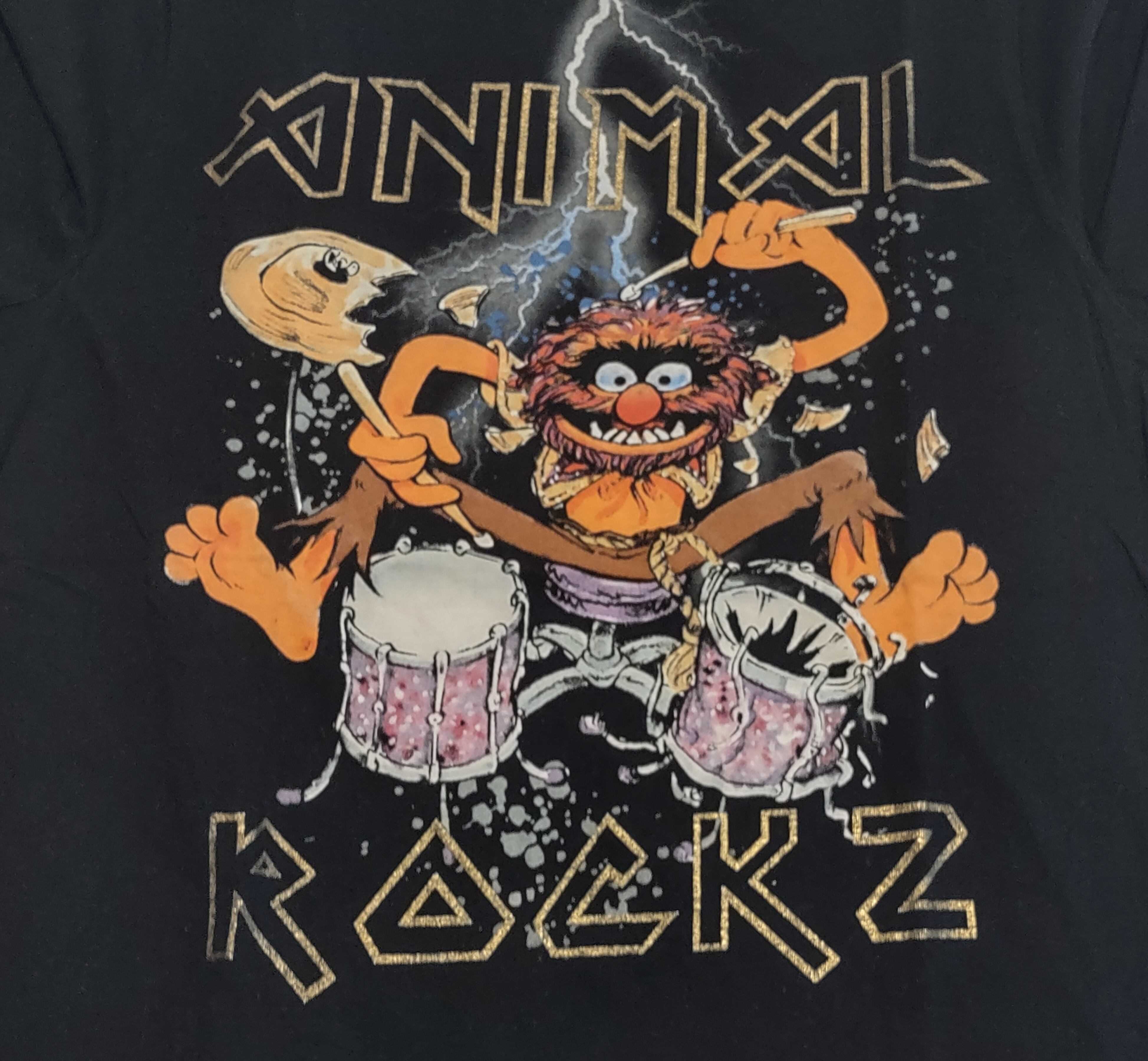 koszulka T-shirt ZWIERZAK ANIMAL MUPPETS - rozmiar S, używany