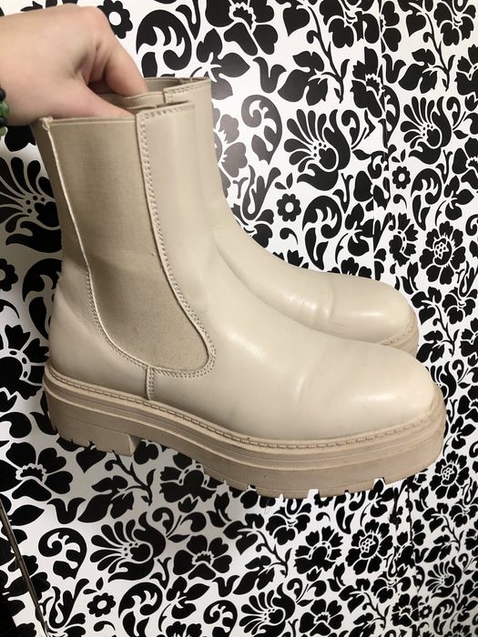 Черевики new yorker челсі бежеві