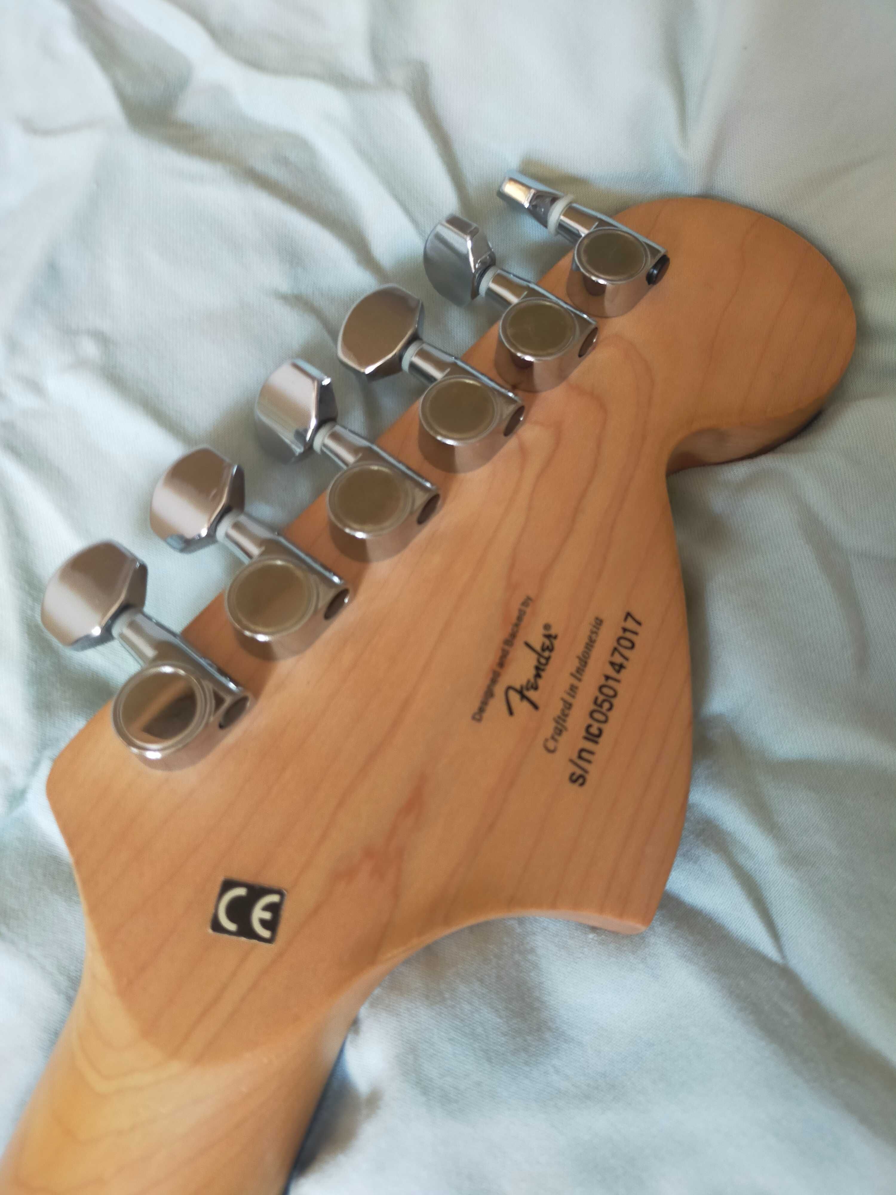 Gitara elektryczna leworęczna, Squier by Fender, Stratocaster 70's