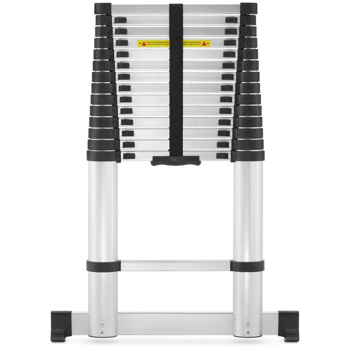 Drabina aluminiowa teleskopowa przystawna HIGHER 440cm 150kg
