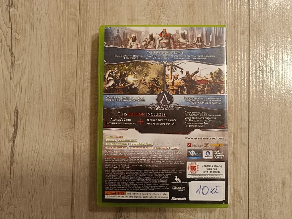 Gra Xbox 360 - Assassin's Creed Brotherhood