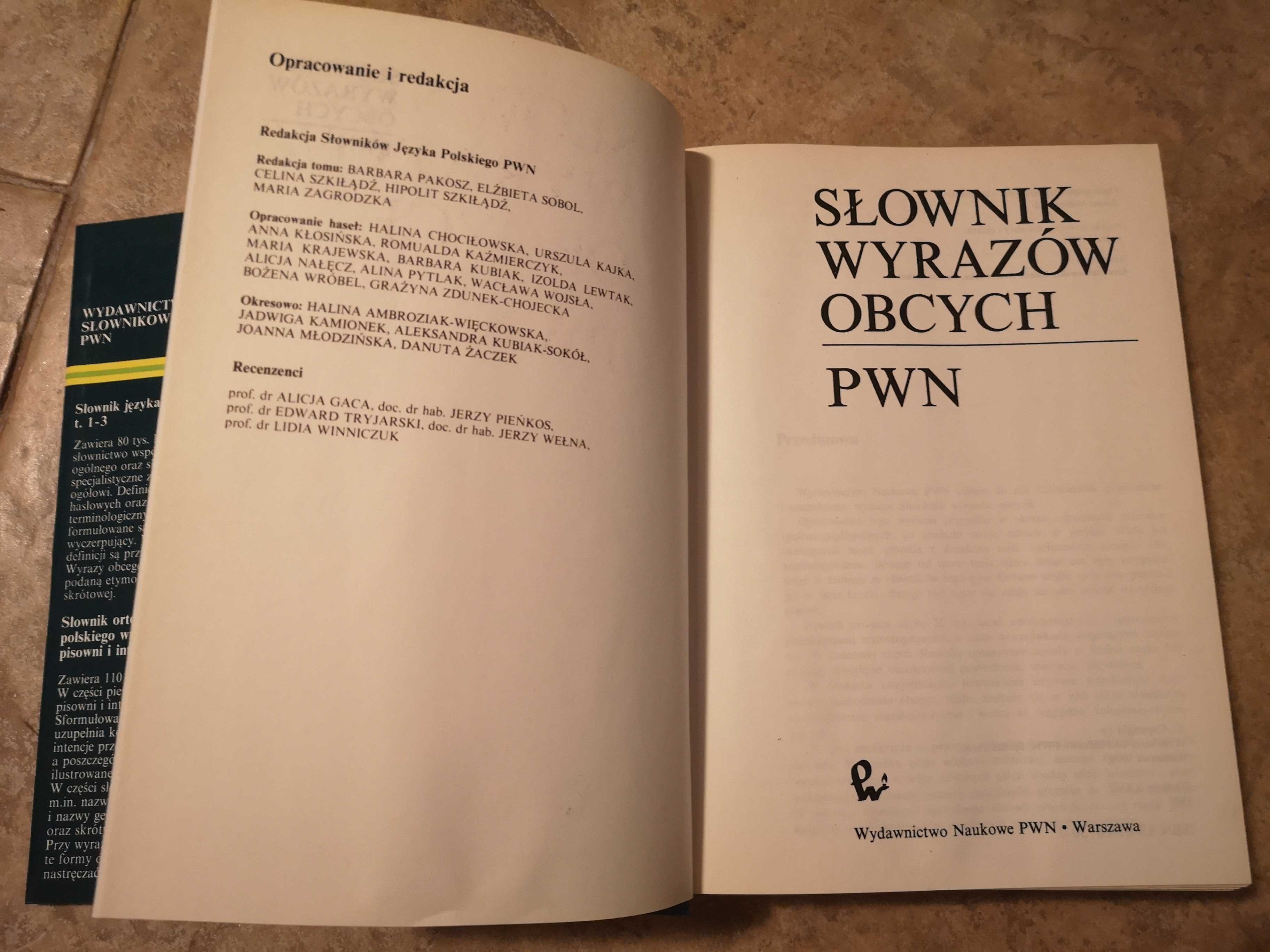 SŁOWNIK WYRAZÓW OBCYCH Wydawnictwo PWN 1994 jak nowy