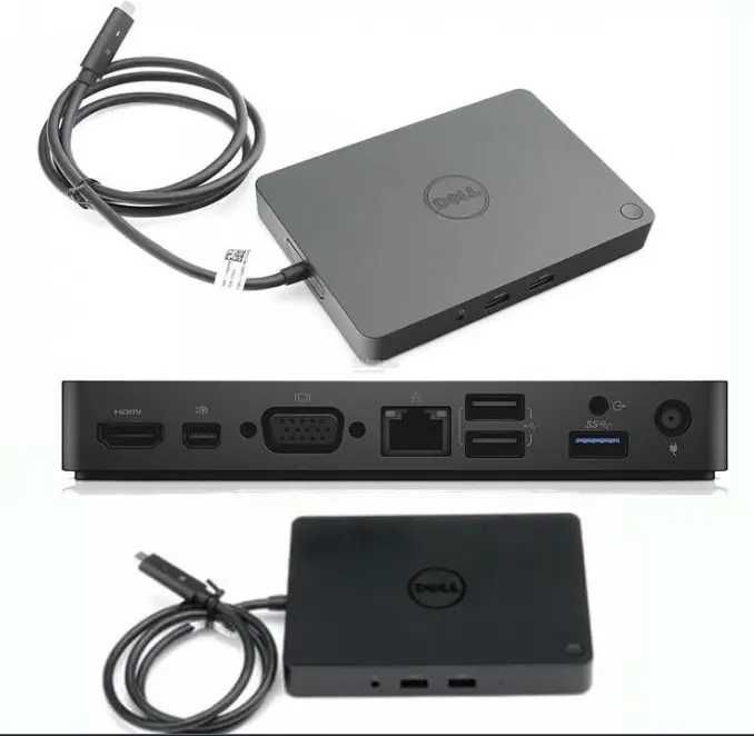 Док-станция DELL WD15 K17A USB-C 4K 130W