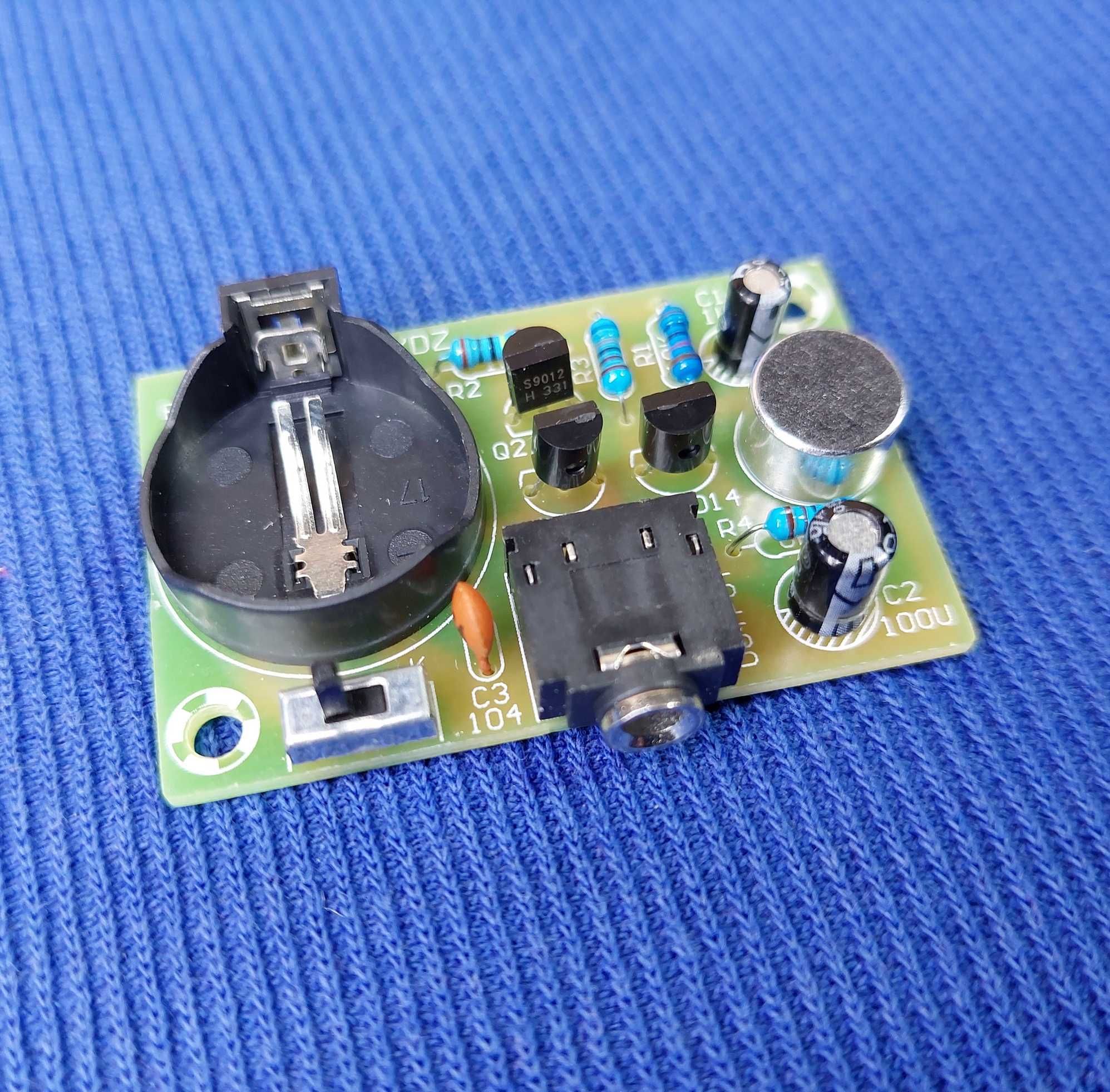 Проводной аудио микрофон - прослушка жучок, выход на mini-jack 3,5 мм