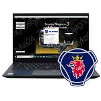 PRZYGOTOWANY LAPTOP Najnowsza Wersja SDP 2.58 Scania VCI3 Lenovo T460S