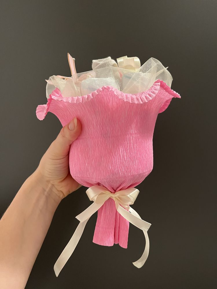 Bukiet z pampersów prezent dla dziecka baby shower chrzest