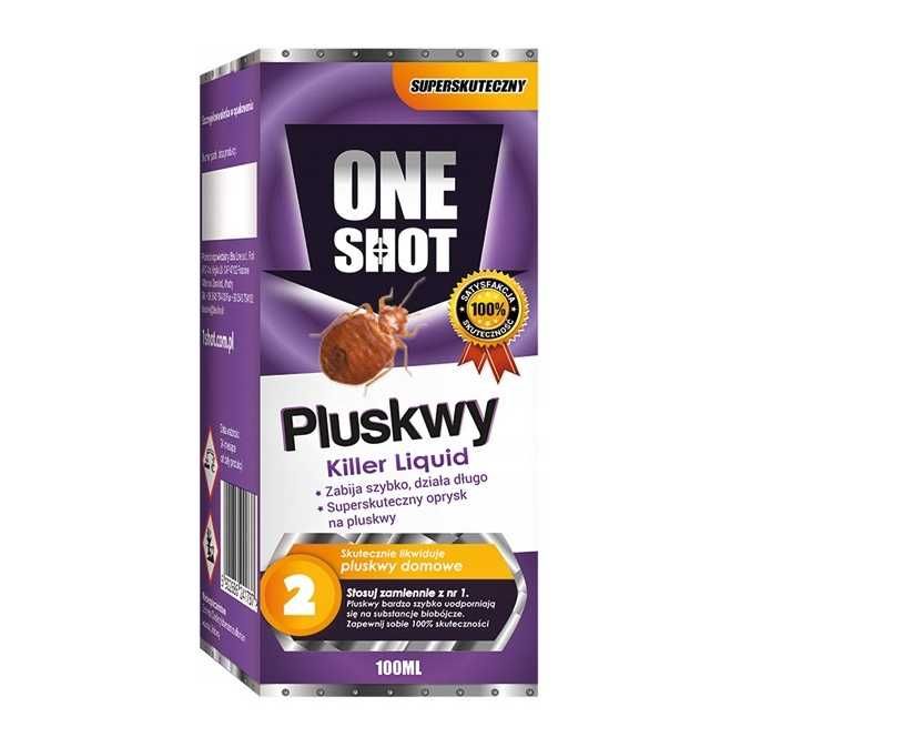 Płyn przeciwko pluskwom One Shot 100 ml