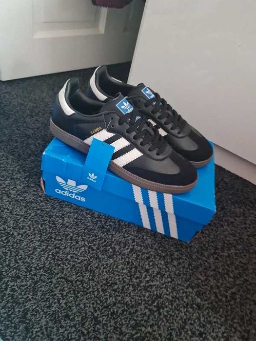 Buty meskie Trampk adidas Samba OG Black White Gum R.45