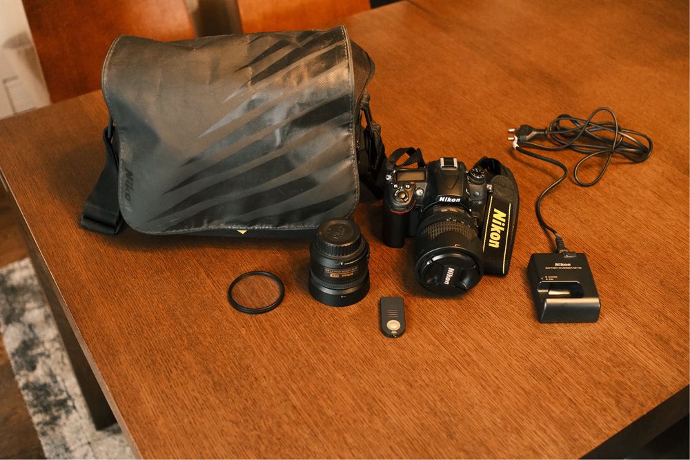 Nikon D7000 jak nowy. Przebieg 7tyś. Dwa obiektywy