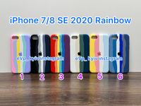 Чохол IPhone 8 SE Rainbow чехол 7 айфон