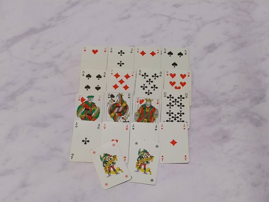 Гральні карти 52 +2 джокера, турецьке виробництво