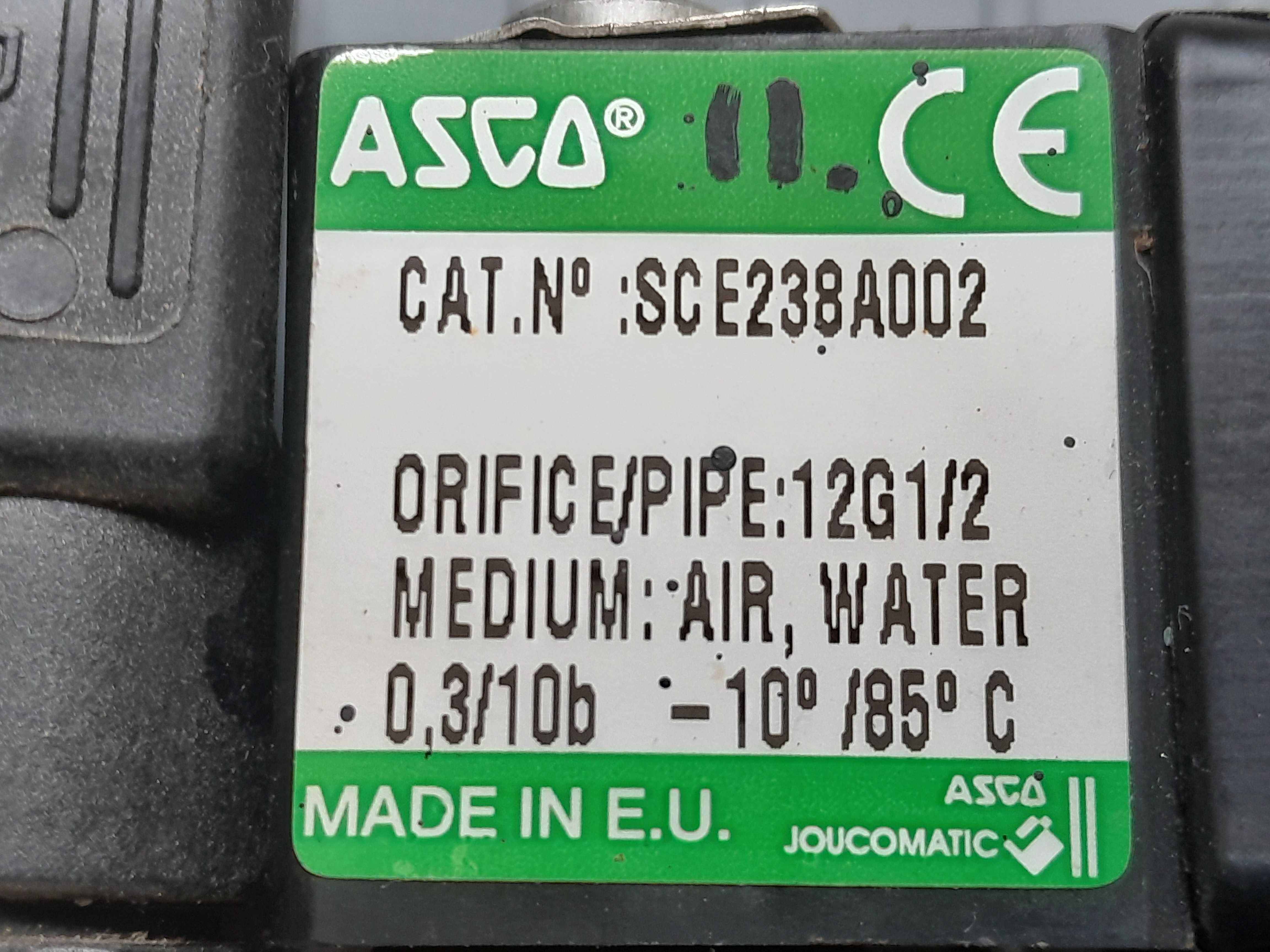 Elektrozawory sterowane pośrednio SCE238A002 230/AC, , ASCO