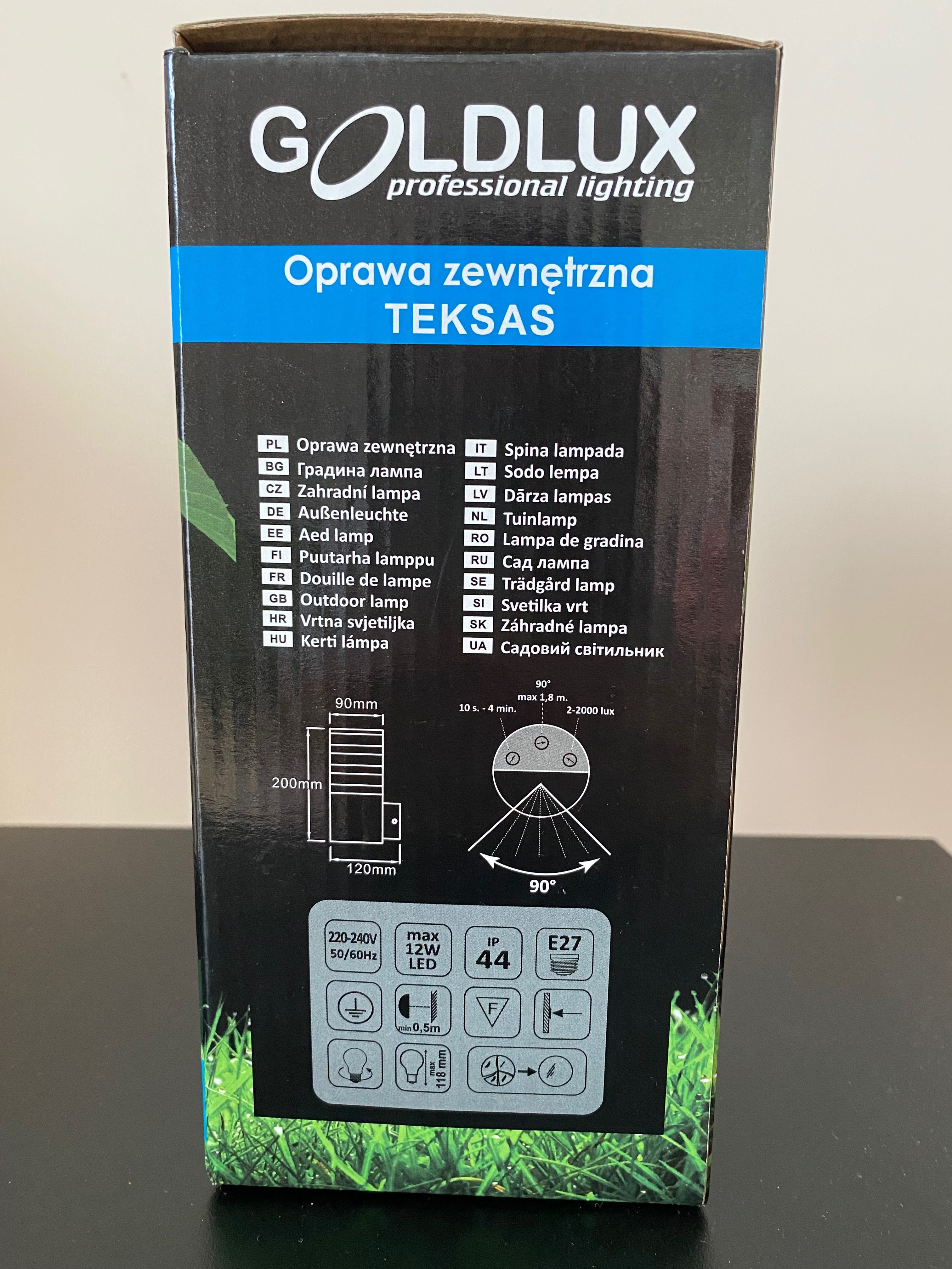 Nowa lampa zewnętrzna