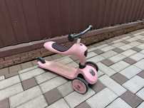Дитячий самокат 2 в 1 scoot and ride для дівчинки від 2 до 5 років