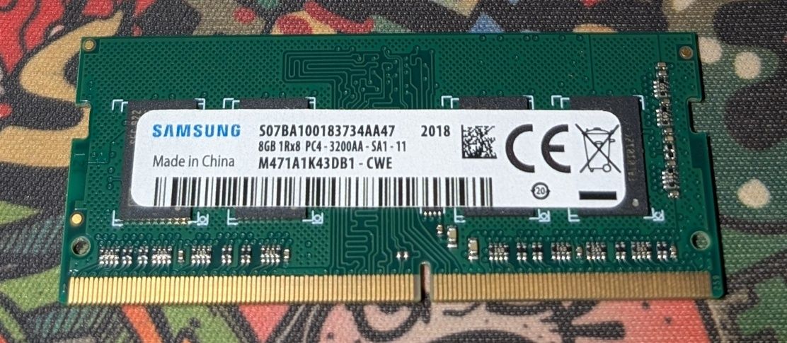 ОЗУ для ноутбука Samsung DDR4 3200MHz