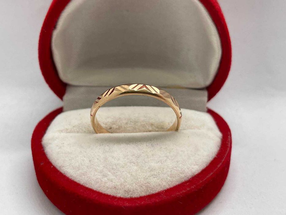 Złota Obrączka pr.585 2,4g r.21