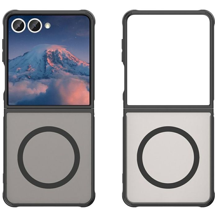 Etui do Galaxy Z Flip7 Beline Clear MagSafe Case Matowa Obudowa
