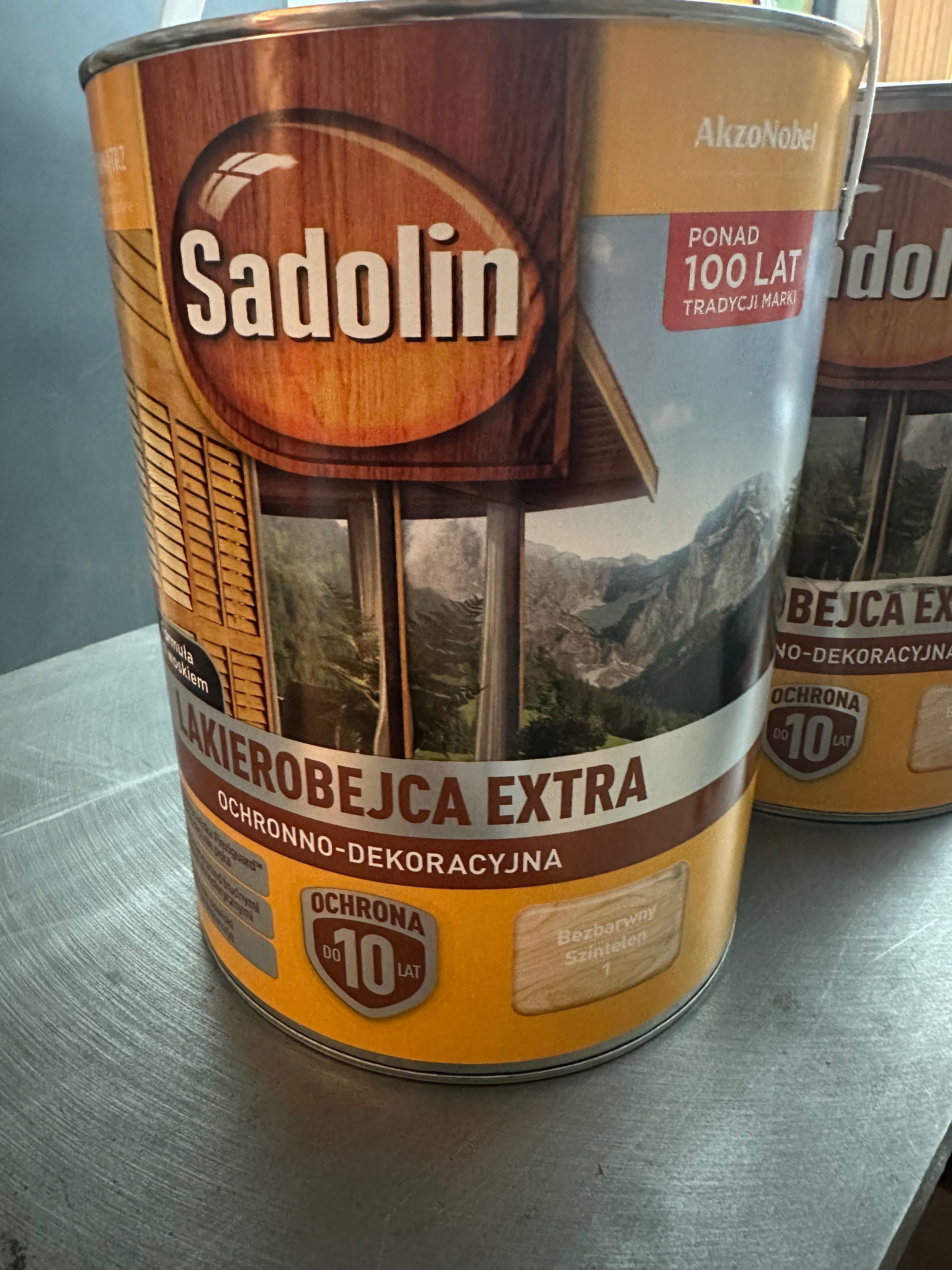 Lakierobejca extra Sadolin 5 litrów Bezbarwna