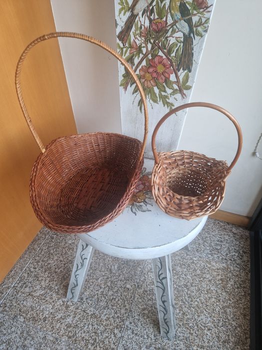 Cestas em vime (2)